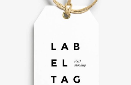 Бирка с надписом LAB